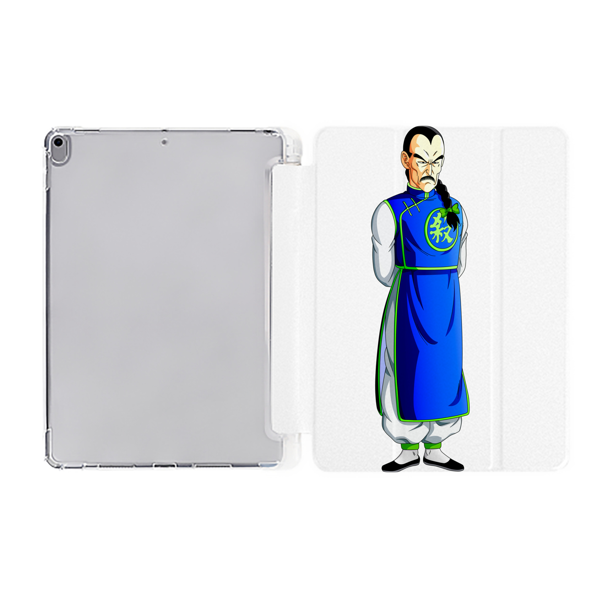 （画像用） ドラゴンボール DRAGON BALL IPad ケース ペン収納付き 三つ折りスタンド PUレザー×シリコン 対応機種9.5/10.5/10.9インチ